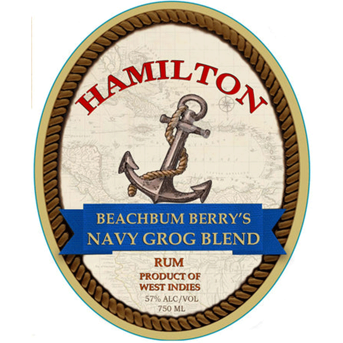 Hamilton Beachbum Berry's Navy Grog Blend Rum 1L