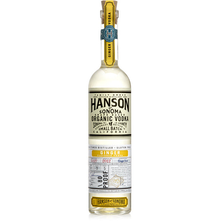 Hanson Sonoma Organic Ginger vodka 750ml