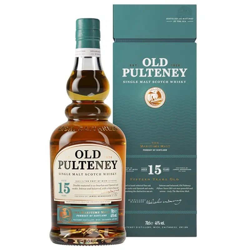 Old Pulteney Single Malt Scotch 15 year 750 ml