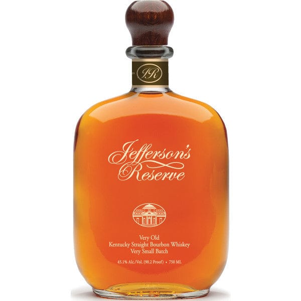 Jeffersons Reserve Very Old Straight Bourbon Whiskey 750ml