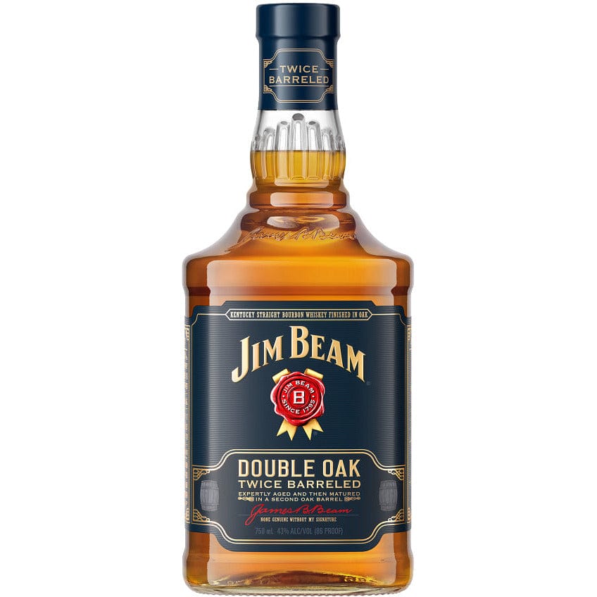 Jim Beam Double Oak Bourbon Whiskey 750 ml