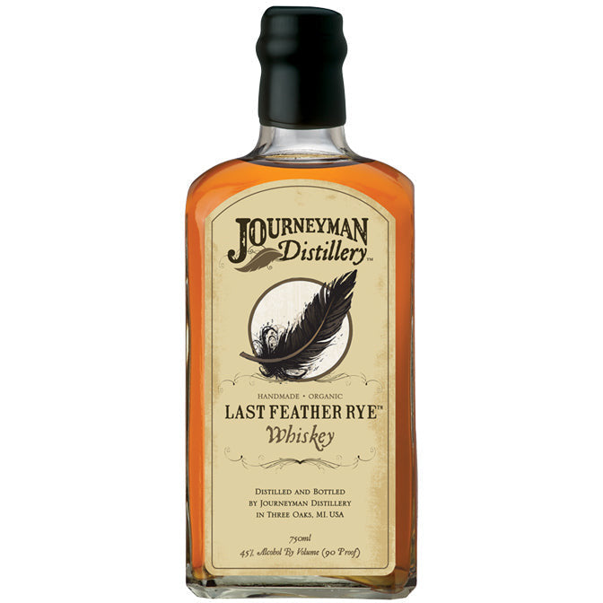 Journeyman Distillery Last Feather Rye Whiskey 750 ml