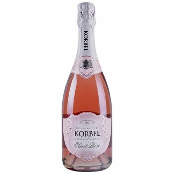 Korbel California Sweet Rose Sparkling Champagne 750 ml