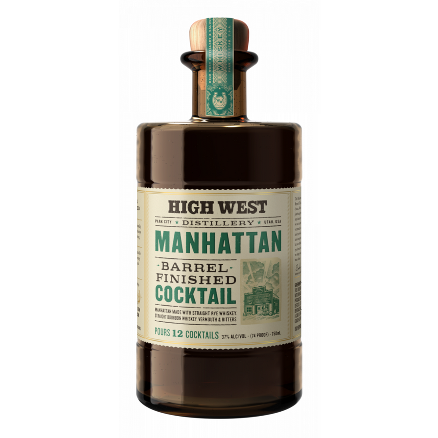 High West Manhattan Barrel Finished Cocktail 750 ml