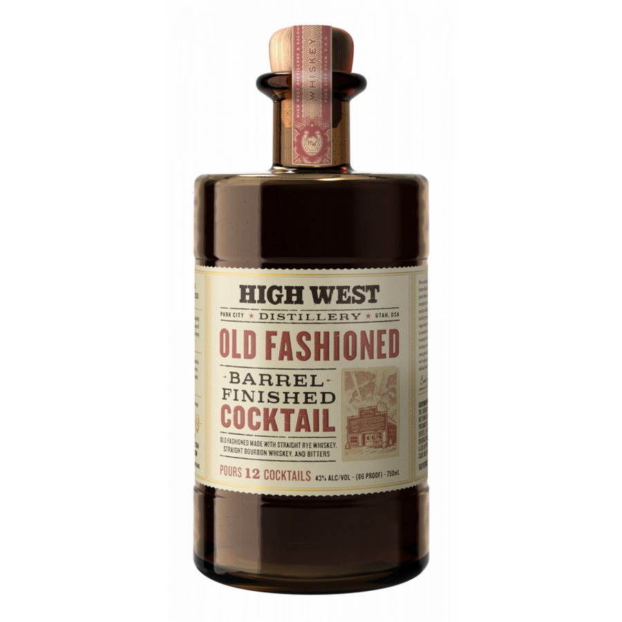 High West Old Fashioned Barrel Finished Cocktail 750 ml