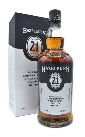Hazelburn Triple Distilled Campbeltown Single Malt Scotch Whisky 21 year 700ml