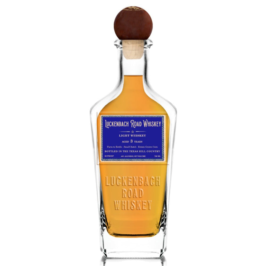 Luckenbach Road Luckenbach Road Light Whiskey 3 year 750 ml