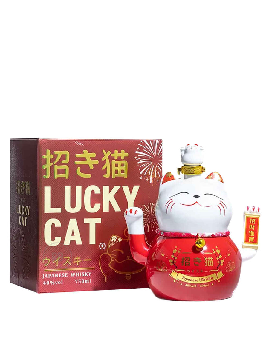 Lucky Cat Maneki Neko Japanese Whisky Wave 750 ml