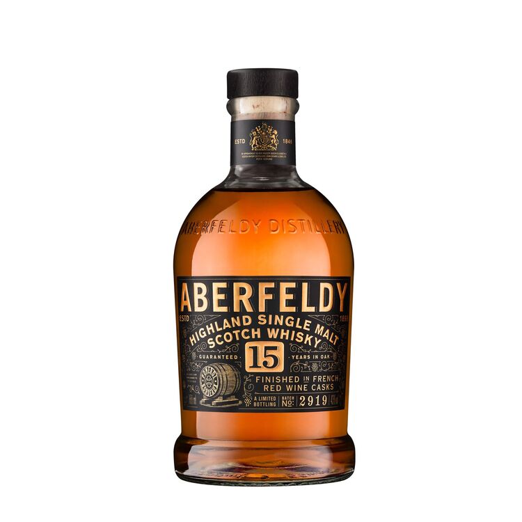 Aberfeldy 15 Year Napa Valley Red Wine Cask Finish 750ml