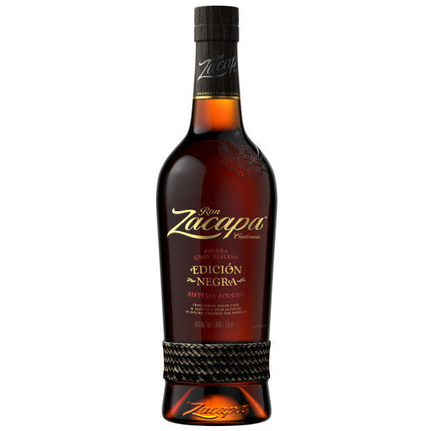 Ron Zacapa Centenario Solera Gran Reserva Edicion Negra Rum 750 ml