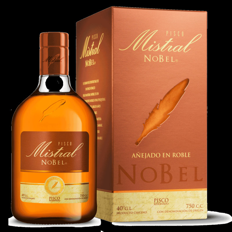 Pisco Mistral Nobel 750ml