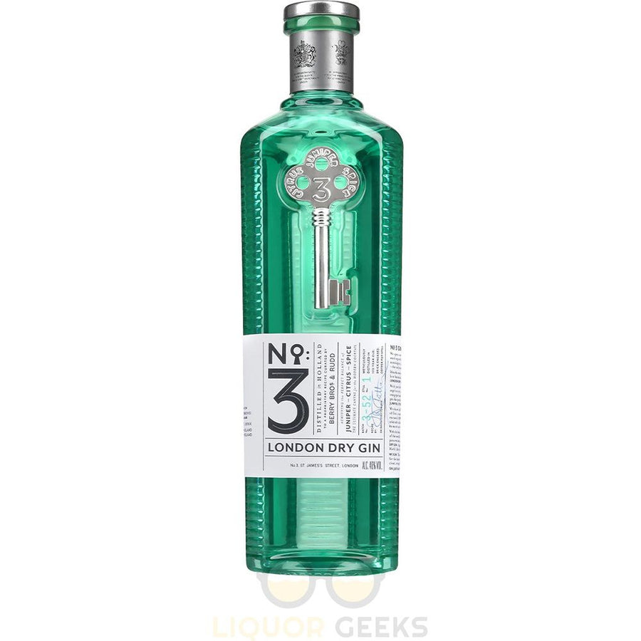 No 3 London Dry Gin 750 ml