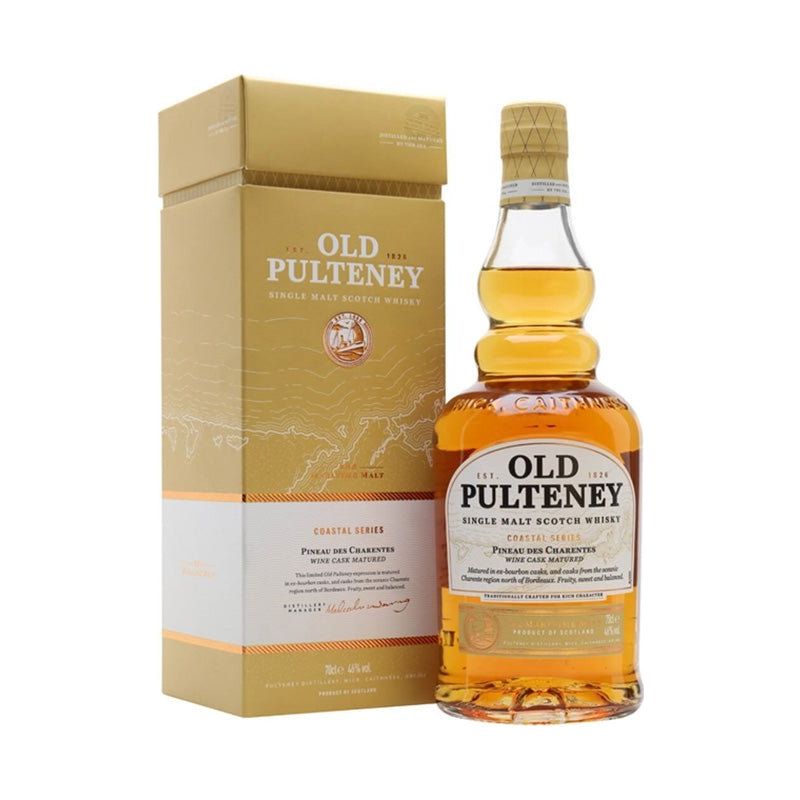 Old Pulteney The Maritime Malt Coastal Series Pineau Des Charentes Wine Cask Matured 750 ml