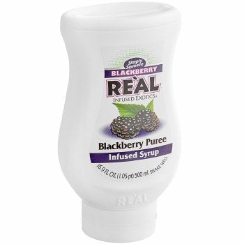 Real Blackberry Puree syrup 500 ml
