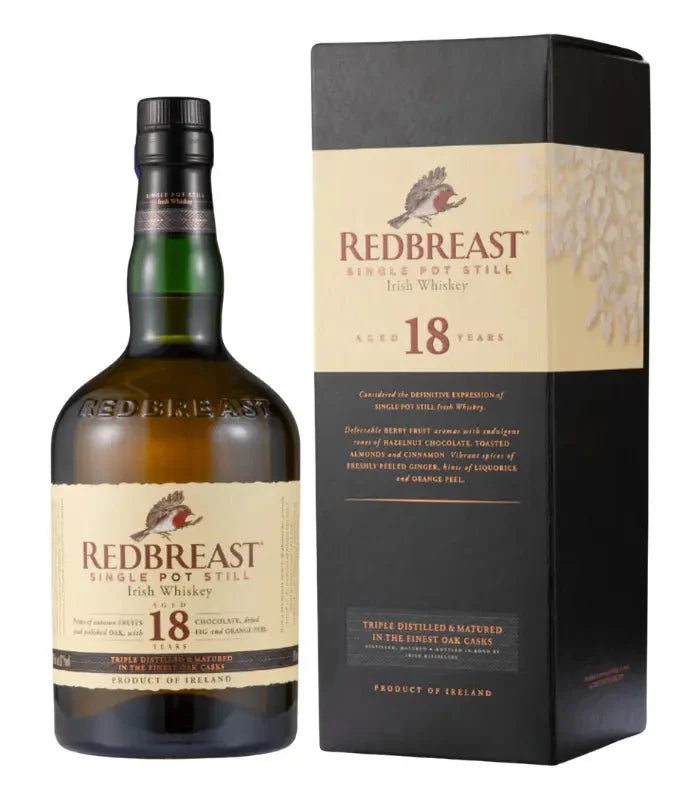 Redbreast Single Pot Still Irish 18 year 750 ML