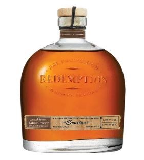 Redemption 9 Year Old Barrel Proof Bourbon Whiskey 750 ml