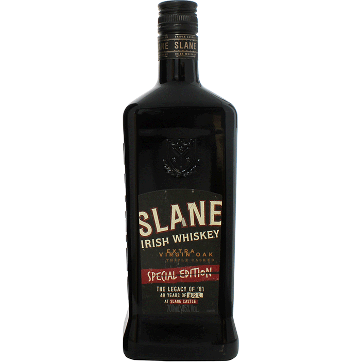 Slane Irish Extra Virgin Oak Triple Casked Special Edition The Legacy of 81 40th Anniversary 750 ml