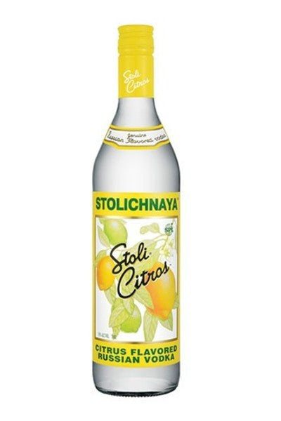 Stolichnaya Citrus Flavored Premium Vodka 750ml