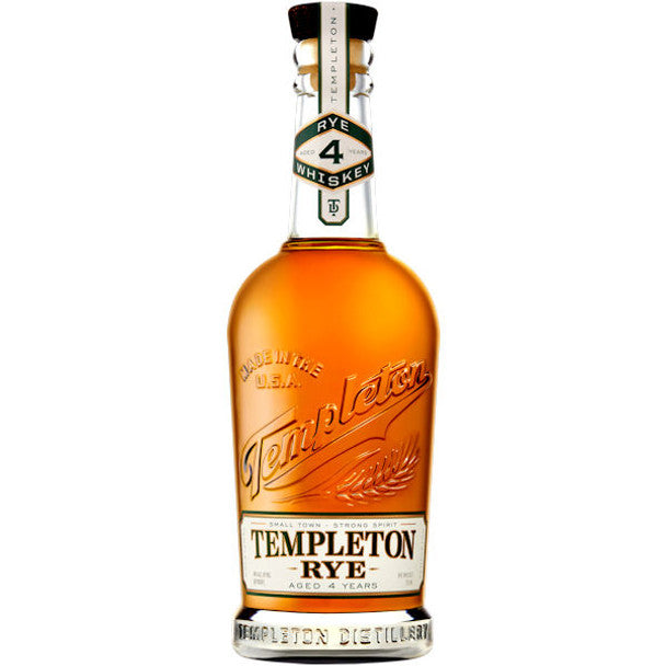 Templeton Rye Aged 4 Years 750 ml