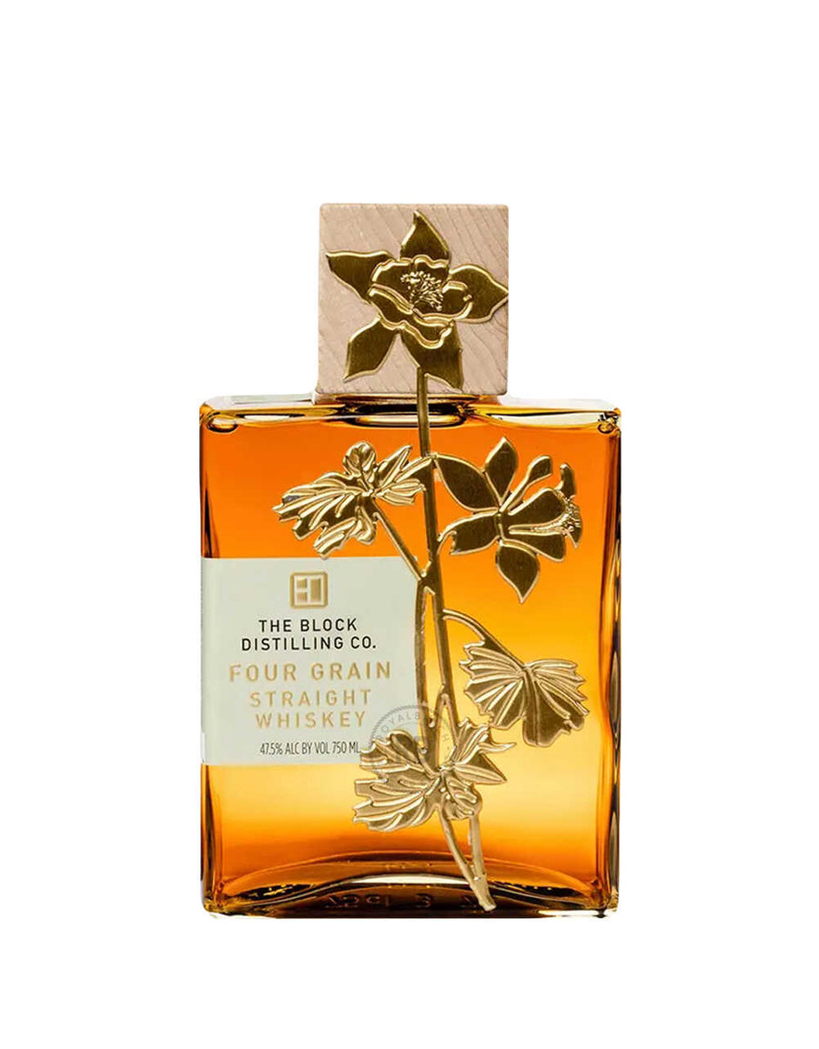 The Block Distilling Four Grain Straight Whiskey 750ml