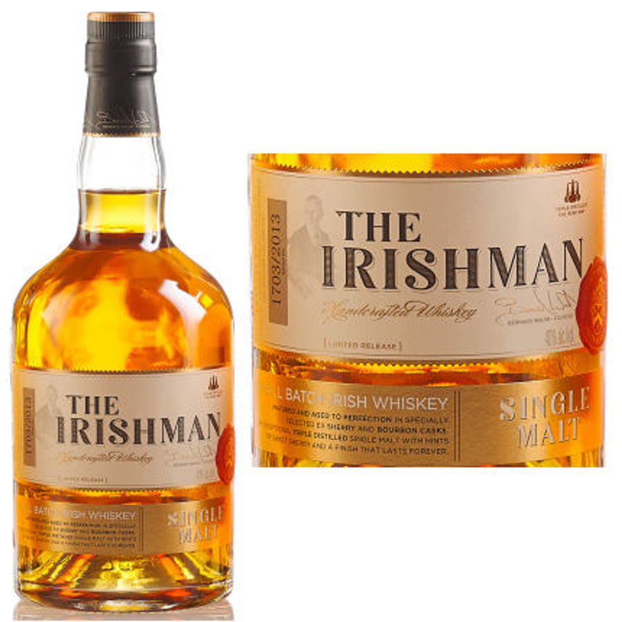 The Irishman Small Batch Single Malt Irish Whiskey 750 ml