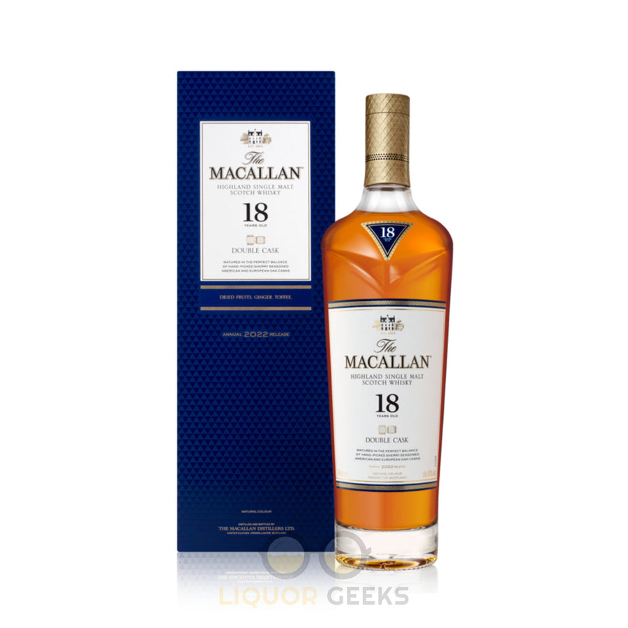 The Macallan Double Cask 18 Year Single Malt Scotch 750ml