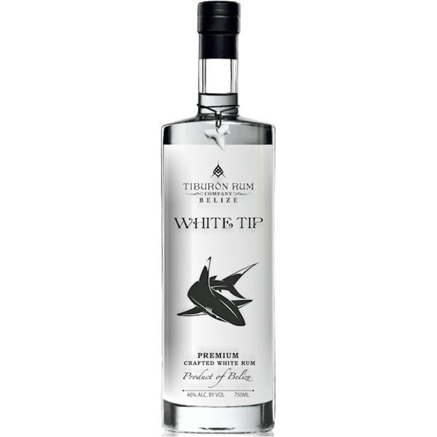 Tiburon Rum White Tip Pemium Crafted Overproof White Rum 750 ML