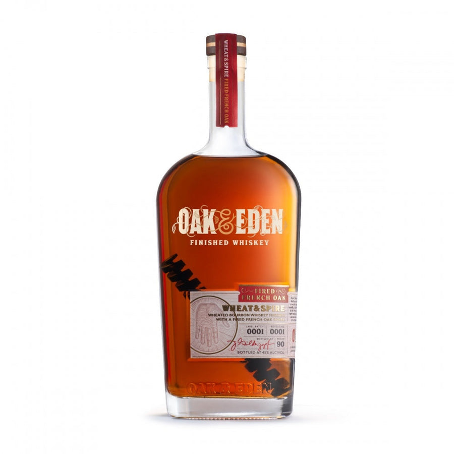 Oak & Eden Wheat and Spire Bourbon Whiskey 750 ml