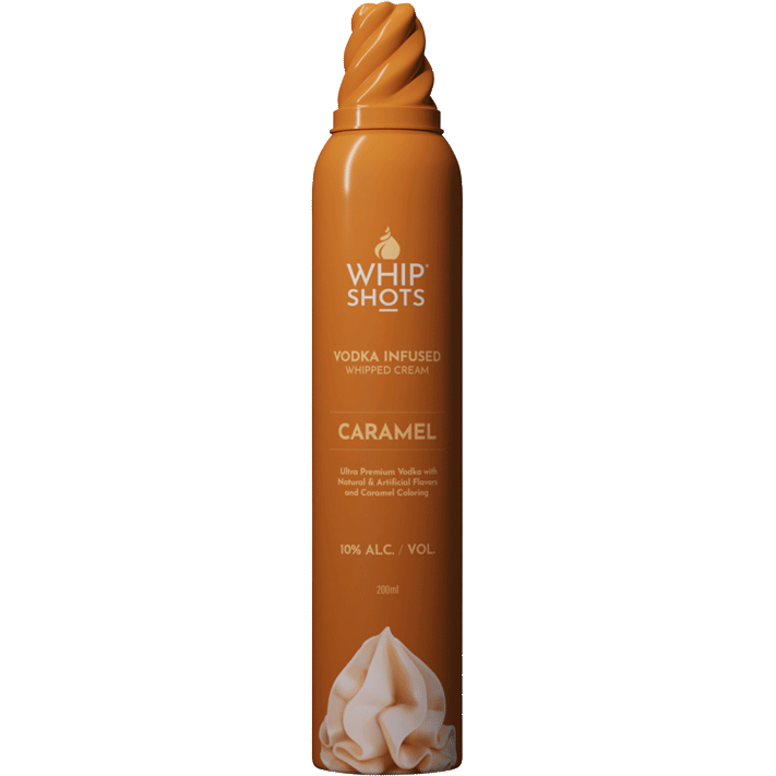 Whip Shots Caramel Vodka Infused Whipped Cream 375 ML