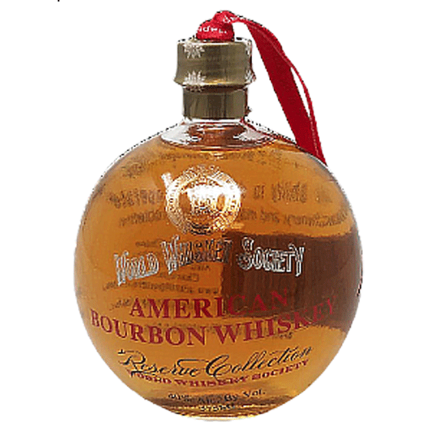 World Whiskey Society Christmas Balls Whiskey 80 proof 375ml