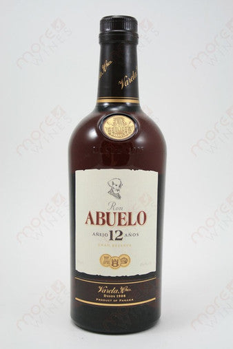 Ron Abuelo 12 Year Old Anejo Rum 750 ml
